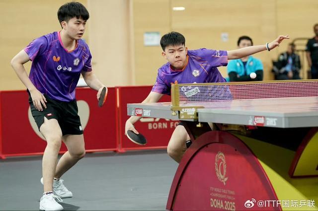 合双杀国乒组合是时候承认我们落后了九游会中国男双全军覆没！中国台北组(图2)